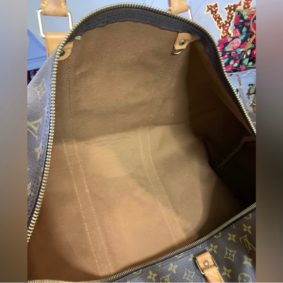 ENTER TO WIN!! 🎁 LOUIS VUITTON KEEPALL 60 BANDOULIÈRE EUC - Picture 12 of 16